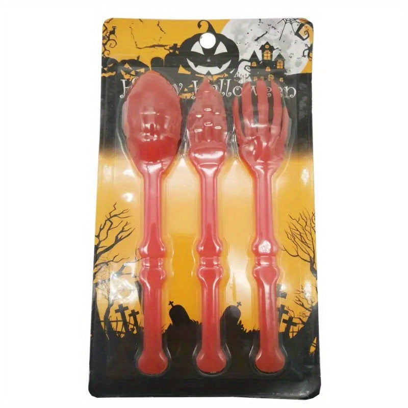 Halloween Party Tablecloth & Tableware Set