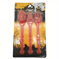 Halloween Party Tablecloth & Tableware Set