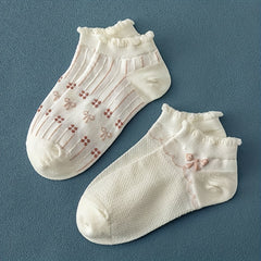 5pairs Sweet Texture Socks Pack Women's Socks