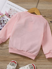 Girls Sweatshirt BEE MINE Graphic Long Sleeve Top Pullover Spring Fall