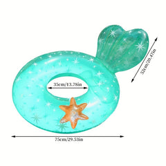 Starfish Pattern Inflatable Swimming Ring for Adult