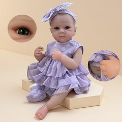 Realistic 20-Inch Vinyl Girl Reborn Doll Handcrafted Birthday Gift