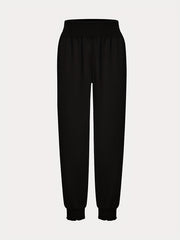 Pleated Yoga Jogger Pants High Stretch Casual Sports Activewear