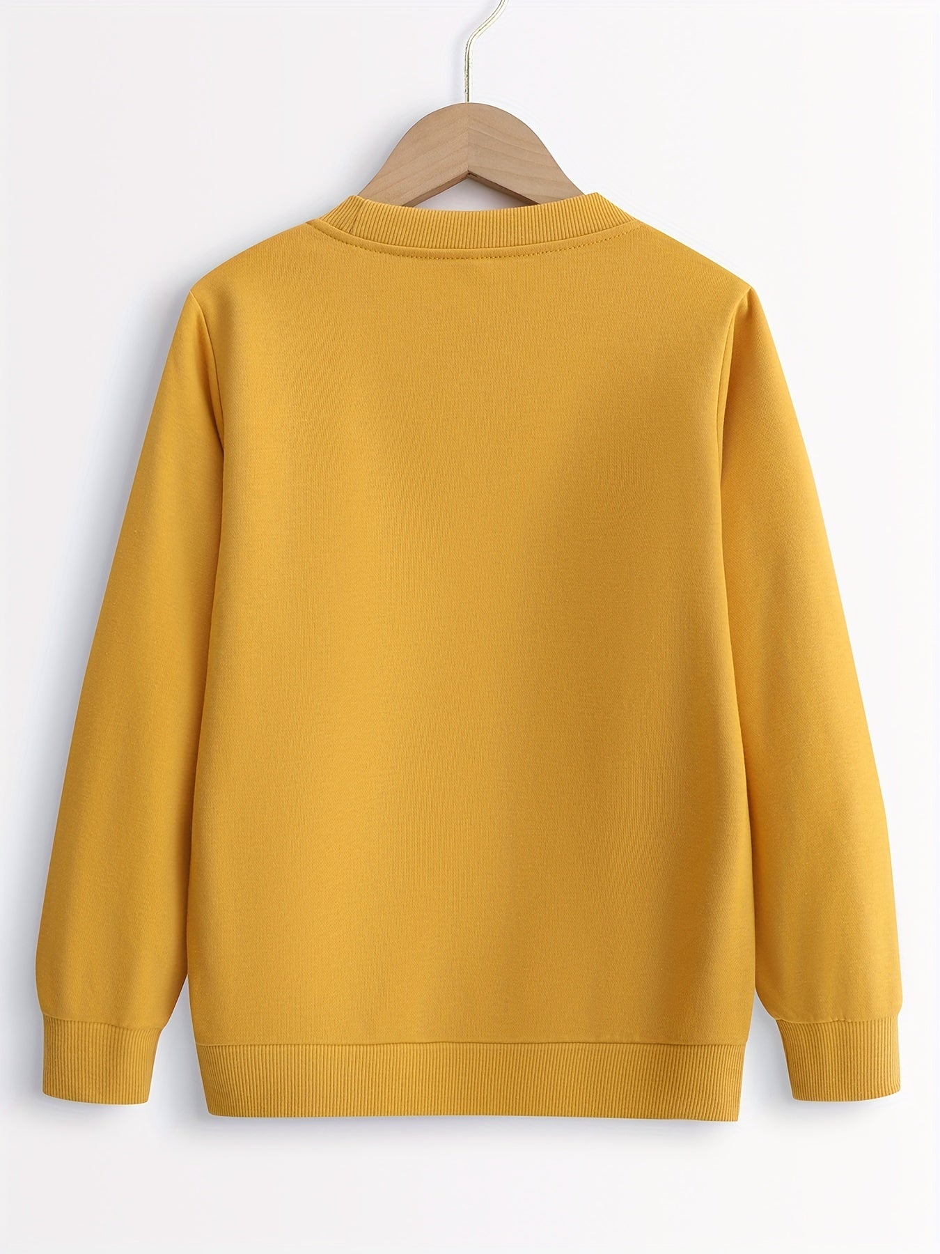 Girls Crazy Grandma Letter Graphic Crew Neck Sweatshirt Top