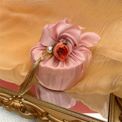 1pc Wedding Bridal Gift Silk Satin Candy Box Bridesmaid Gift