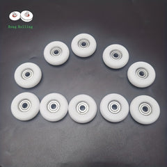 10pcs 626zz Rubber Coated Bearing 6x35x11mm Steel Material Spherical Bearing