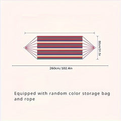 Thick Canvas Hammock Outdoor Camping Swing Double Hammock