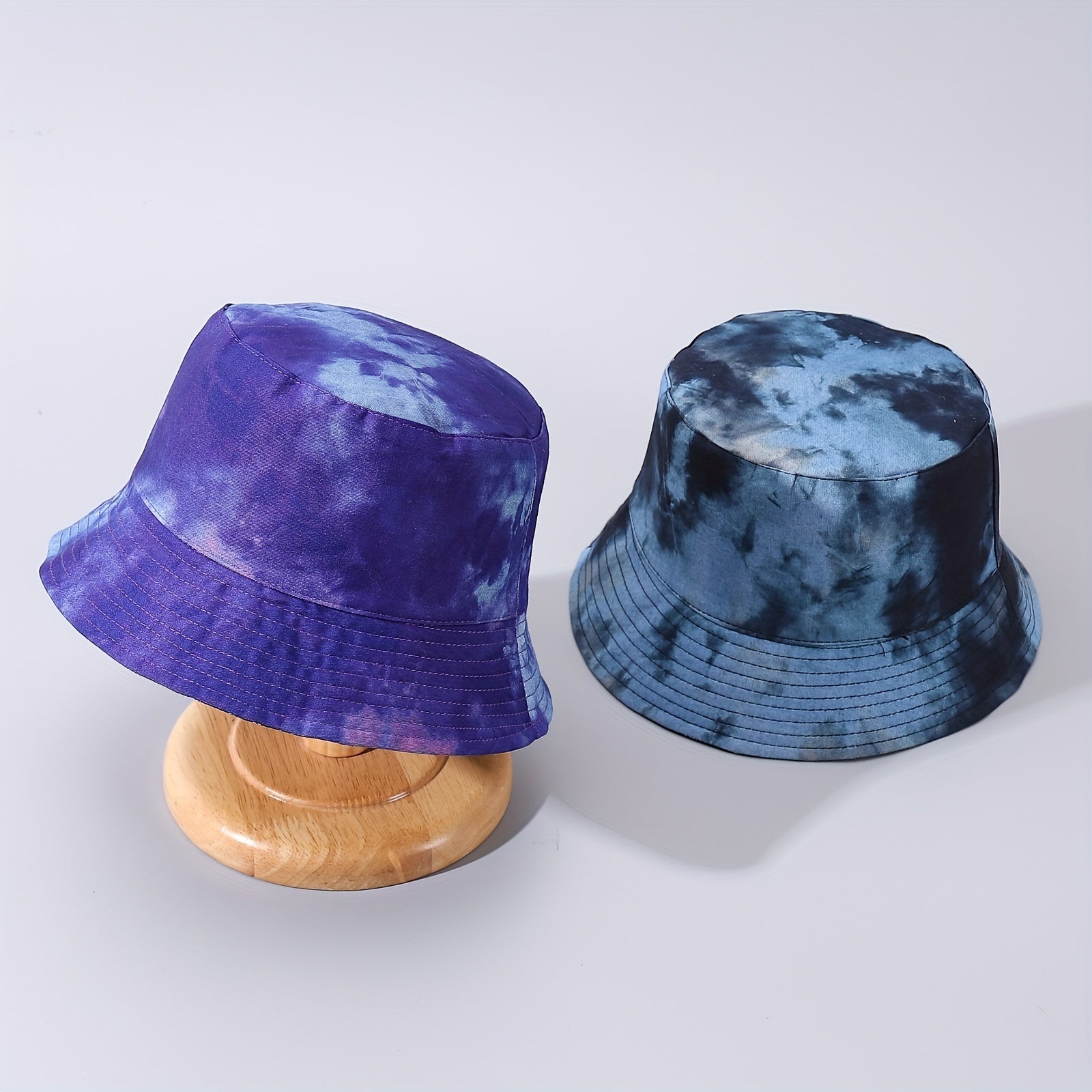 Men's Thin Graffiti Bucket Hat Lightweight Small Brim Sun Protection