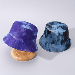 Men's Thin Graffiti Bucket Hat Lightweight Small Brim Sun Protection