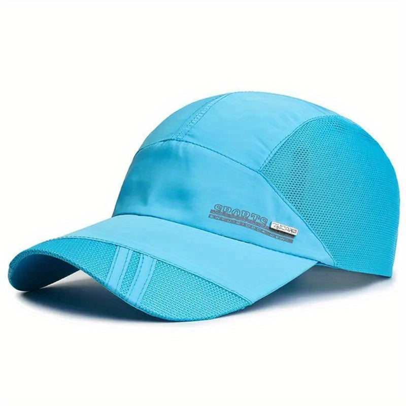 Mesh Baseball Cap UV Protection Lightweight Sun Hat