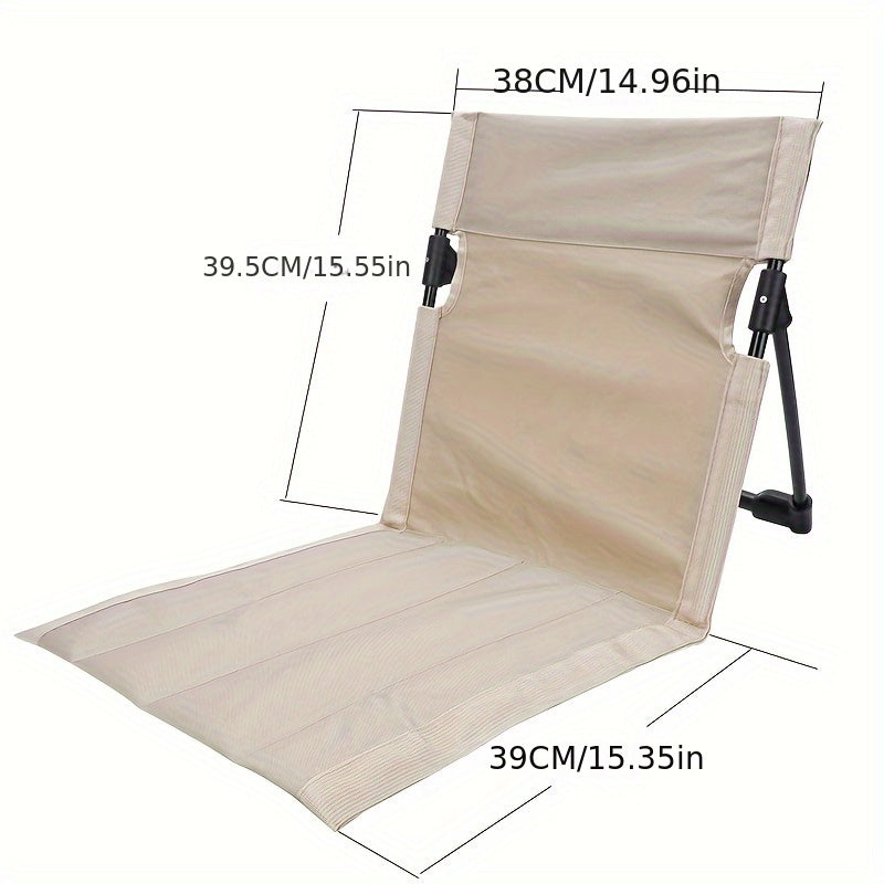 Portable Folding Reclining Chair for Camping Beach Fishing