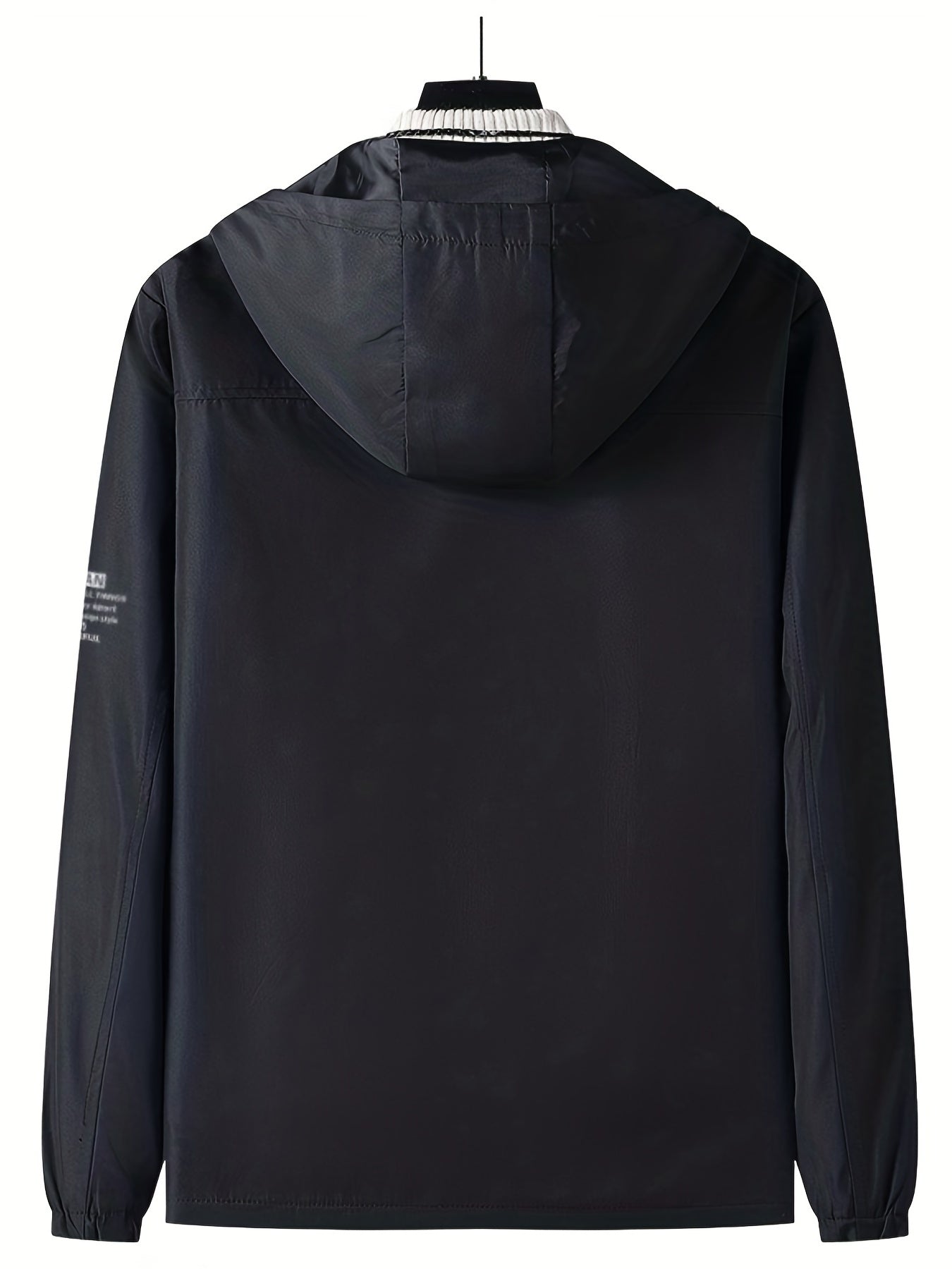 Men's Casual Windbreaker Jacket for Outdoor Activities