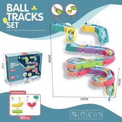30 Pack Waterfall Bath Toys for Kids 3-6 Years