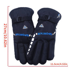 Men's Warm Gloves for Cycling & Skiing, Non-slip