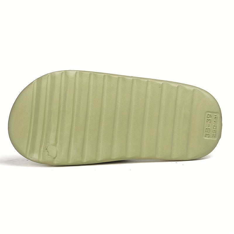 Men's Non Slip Platform Slides Comfortable Cloud Slides For Indoor Outdoor