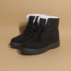 Women's Winter Fleece Lined Snow Boots, Warm and Anti-Slip