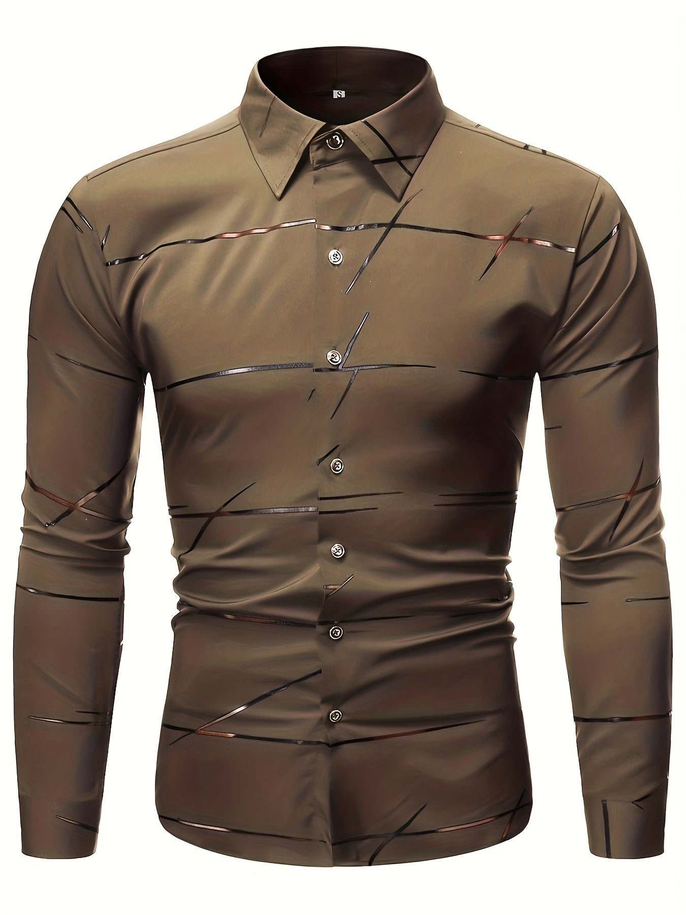 Men's Navy Slim Shirt