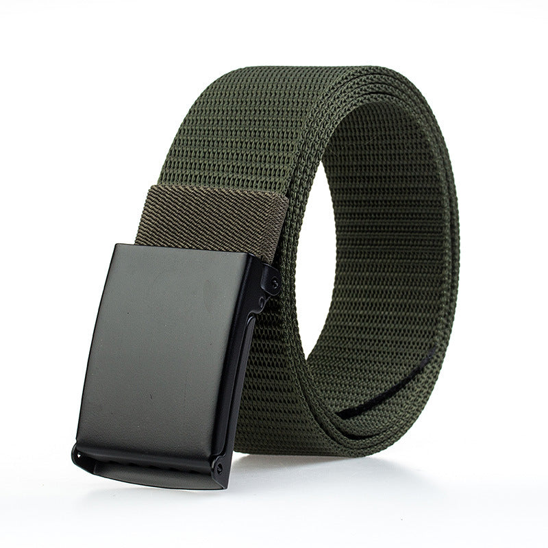 Men's Nylon Tactical Belt Military Style Heavy Duty Belt
