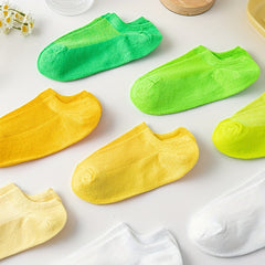 8 Pairs Solid Ankle Socks Women's Stockings