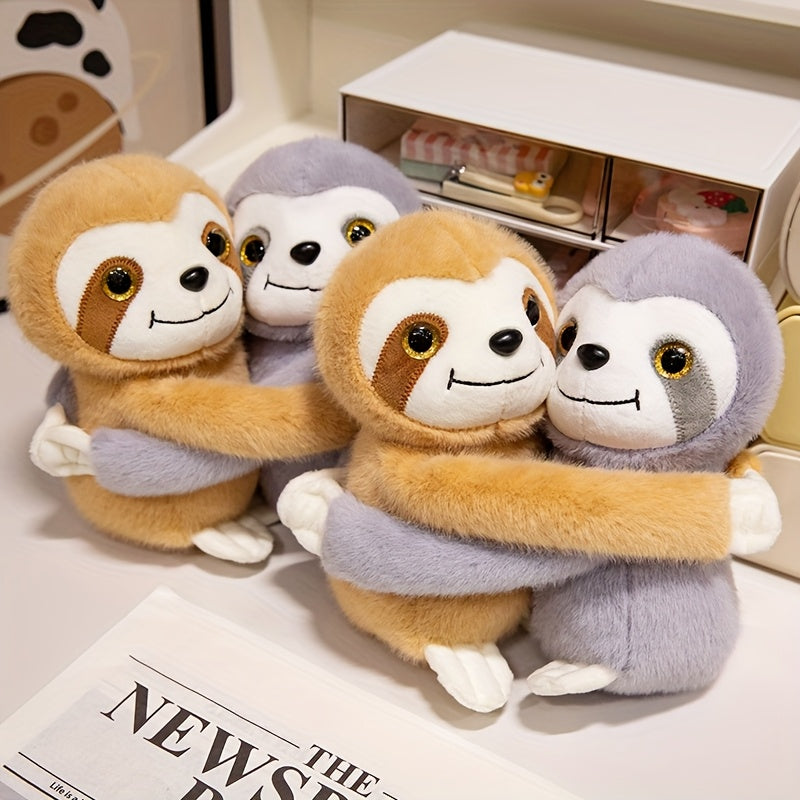 Hugging Sloth Brothers Two piece Set Plush Toys Simulation Sloth Plush Animal