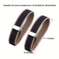 2pcs Adjustable Armband Anti Slip Sleeve Holders