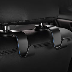 2pcs Car Seat Back Hook Hidden Hook Car Hanging Item Hook Headrest Seat Back