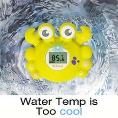 Digital Baby Bath and Room Thermometer with Easy Read Display