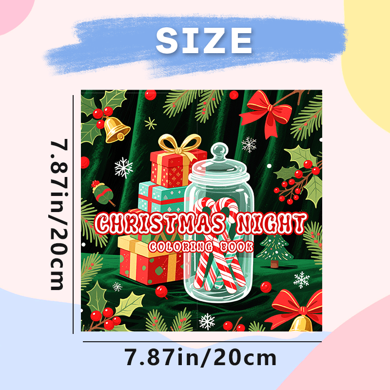 Christmas Adult Coloring Book - Festive Patterns for Family & Friends