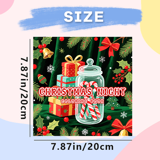Christmas Adult Coloring Book - Festive Patterns for Family & Friends