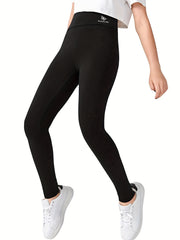 Girls High Waist Butterfly Printed Ankle Legging For Kids