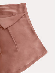 Ruffle Trim Split Bodycon Skirt for Women