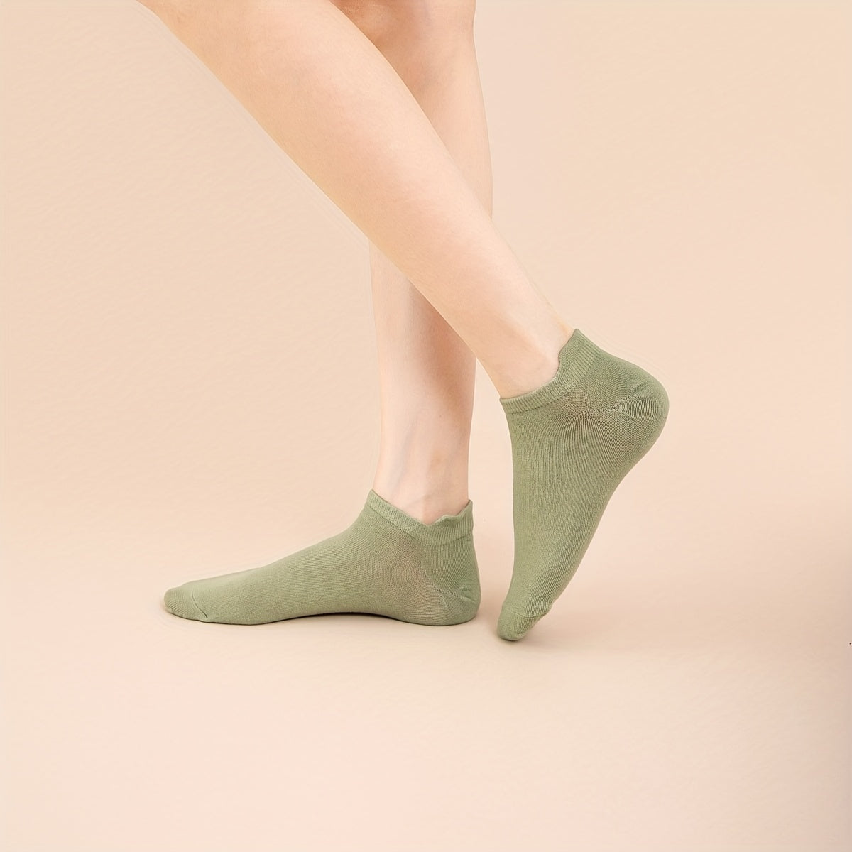10 Pairs Lightweight Low Cut Ankle Socks Women's Stockings