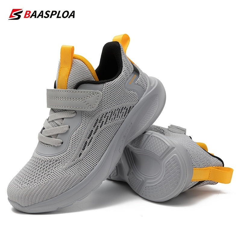 Kids Lightweight Knit Sneakers for School Sports