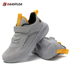 Kids Lightweight Knit Sneakers for School Sports