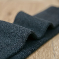 Solid Calf Socks Comfy Knee High Stockings Women's Hosiery