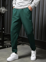 Men's Drawstring Sweatpants Loose Casual Jogger Pants