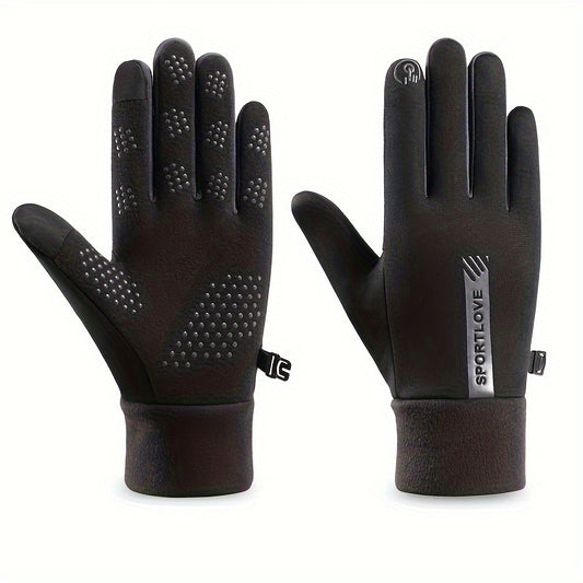 Waterproof Warmth Keeping Winter Gloves for 50-70kg Men & Women