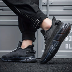 Men's Breathable Lightweight Running Shoes Non Slip Outdoor Walking Shoes