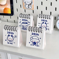 Cartoon Lucky Dragon Mini Desktop Calendar Book