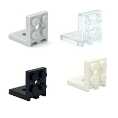 50pcs Building Blocks 2X2 with 2 Holes Bracket Accessories Educational Toys