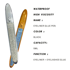 2 In 1 Eyeliner Glue Pen Waterproof