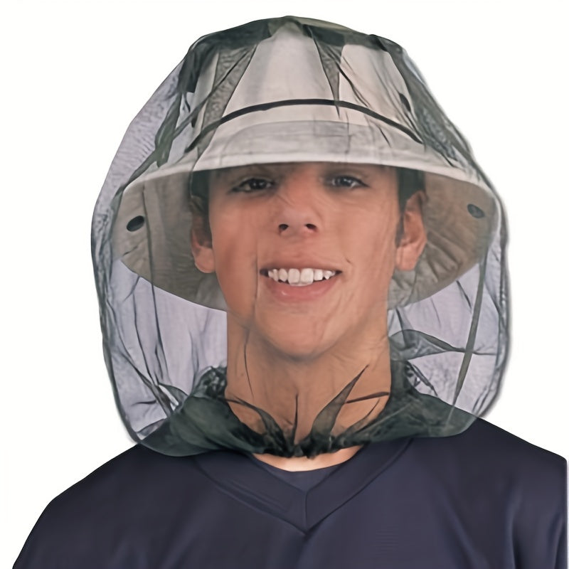 3-Pack Outdoor Insect-Proof Sun Hat w/ Net, Fishing & Bee Protection