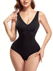 V Neck Tummy Control Slimming Body Shaper Women's Underwear