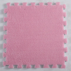 10pcs Bedroom Rug Splicing Mat Living Room Floor Rug Washable Cut