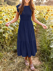 Layered Casual Summer Dress Women's Clothing