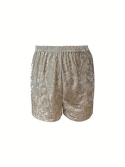 Lace Cami Top & Shorts Set Women's Loungewear