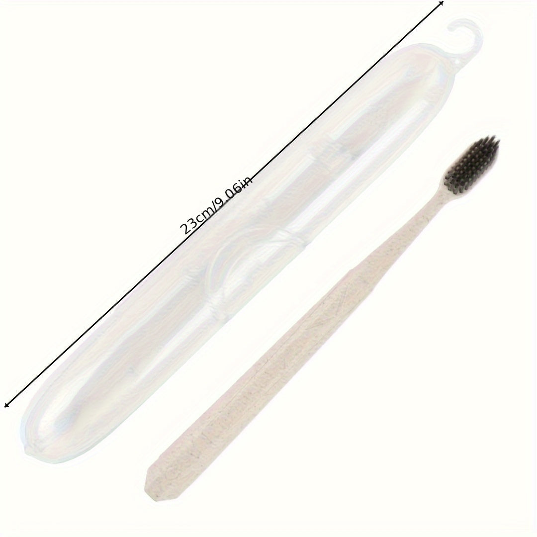 Portable Toothbrush Storage Box Lightweight Clear Holder Case