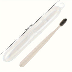 Portable Toothbrush Storage Box Lightweight Clear Holder Case