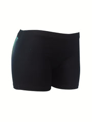 Letter Print Skinny Shorts Yoga Casual Summer Shorts Women's Clothing