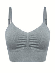 Seamless Comfort Sports Bra Women's Workout Bralette
